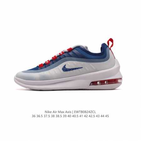 公司级耐克 Nike Air Max Axis 男女子运动鞋气垫缓震轻便休闲运动跑步网面透气舒适日常慢跑鞋。时尚的无缝覆面和透气网眼布演绎时尚外观。流线型中底和 - 点击图像关闭