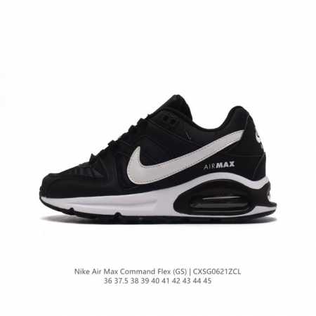耐克 NIKE Air Max Command防滑缓冲减震耐磨舒适男士跑步鞋。Nike Air Max Command 男子运动鞋于 1987 年掀起鞋款革命， - 点击图像关闭
