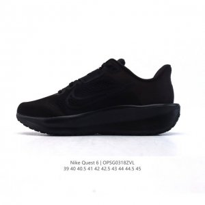 180 【公司级】耐克Nike Air Quest 6 卡贾透质轻气休运闲 透气轻盈缓震跑步鞋，Nike Quest 6男子透气轻盈缓震跑步鞋采用匠心设计，助你