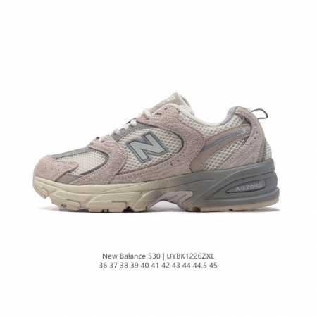 真标 新百伦 Nb530 New Balance 530 复跑古鞋 厚底增高老爹鞋 缓震运动慢跑鞋。Nb530这鞋双确实是nb家经复典古款式之一，以全科新技诠释 - 点击图像关闭