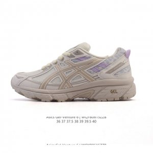 Asics 亚瑟士 Gel-Venture 6 系列城市休闲运动跑步鞋时尚复古男女鞋 老爹鞋 Gel- Venture6跑鞋是越野跑者的多功能选择。专为喜欢户外