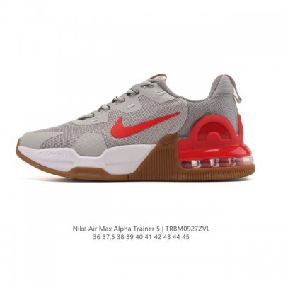 耐克 Nike 男女鞋 Nike Air Max Alpha Trainer 5 男子气垫缓震训练鞋 秋季新款运动鞋休闲鞋慢跑鞋。穿上 Nike Air Max
