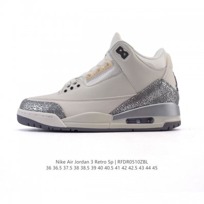 公司级 耐克 乔丹 Aj3 耐克 Nike Air Jordan 3 Retro Se 乔3 复刻篮球鞋 乔丹3代 三代 男女子运动鞋，作为 Aj 系列中广受认