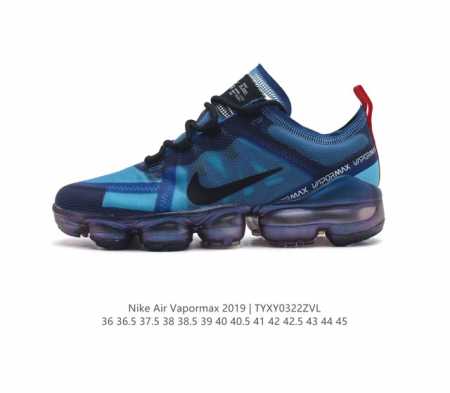 公司级 耐克 Nike Air Vapormax 2019 蒸汽大气垫时尚休闲慢跑鞋 全鞋高频针织透气面缓震耐磨休闲跑步鞋搭载轻盈柔韧感出色的 Air Max - 点击图像关闭