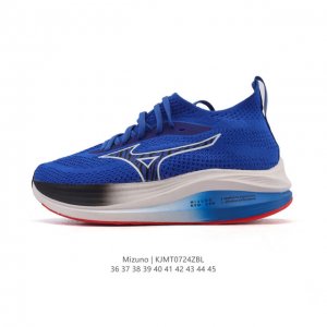 公司级 Mizuno 美津浓 复古时尚休闲舒适减震运动跑步鞋 美津浓Wave机械缓震，可以说是机械缓震跑鞋科技的翘楚。有着非凡的适应性，有着充分而持久的缓震能力