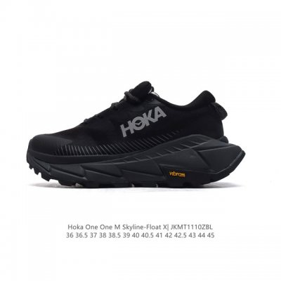 霍卡 HOKA ONE ONE 大地飞越 Skyline Float X 系列 网面透气 防滑轻便厚底跑步鞋天际线X老爹鞋，户外缓震越野徒步鞋 缓冲性为各种阶段