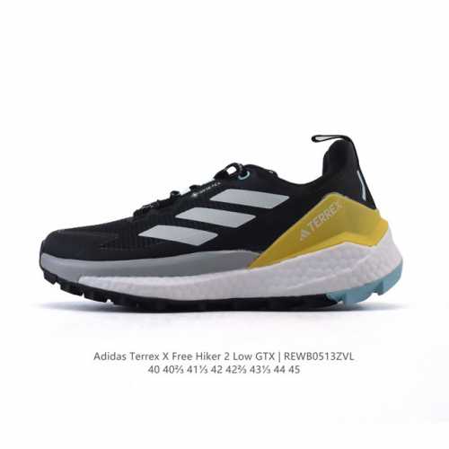 阿迪达斯 Adidas Terrex X Free Hiker 2.0 Gore-Tex Shoes 户外防水透湿透汽运动登山徒步鞋 含防水透气的Gore-Te