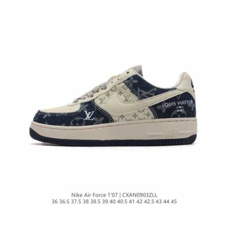 Af1耐克 Nike Air Force 1 ‘07 Low 空军一号 路易威登联名 厚底增高百搭运动板鞋 原楦头原纸板 打造纯正空军版型，专注外贸渠道 全掌内 - 点击图像关闭