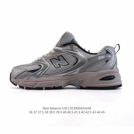 真标 新百伦 Nb530 New Balance 530 复跑古鞋 厚底增高老爹鞋 缓震运动慢跑鞋。Nb530这鞋双确实是Nb家经复典古款式之一，以全科新技诠释 - 点击图像关闭