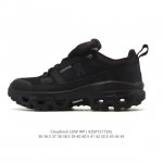 公司级On 昂跑 Cloudrock Low 舒适 轻便 减震耐磨跑步鞋，采用了先进的缓震技术 能够有效减少跑步时对关节的冲击 保护运动者的健康 其独特的缓震系