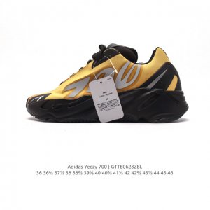 阿迪达斯 Adidas 中性yeezy 700 Mnvn 韭菜椰子 运动鞋 经典运动鞋，Yeezy 700 Mnvn 作为 Yeezy 家族的机能风十足的鞋型之