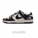 公司级 耐克 Nike Dunk Low Retro 运动鞋复古板鞋 解构绑带 双鞋带 2025年新款 蛇年限定 新年款 北面北脸联名。作为 80 年代经典篮球
