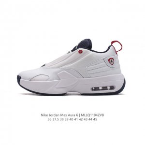 NIKE 耐克 新款 男女鞋 JORDAN MAX AURA 6 秋冬实战运动篮球鞋舒适百搭 防滑耐磨 低帮 生活休闲鞋 货号：FQ8298 尺码：36 37.