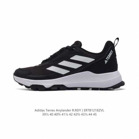 新品 阿迪达斯 Adidas Terrex Anylander Rain.Rdy 登山鞋 新款越野跑鞋 防水户外运动鞋舒适登山徒步运动鞋减震耐磨舒适男鞋 货号： - 点击图像关闭