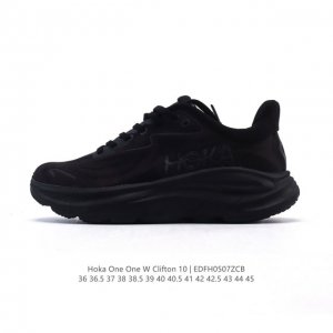 公司级 新款 Hoka One One 推出升级 Clifton 10 克利夫顿10代 男女士休闲跑步鞋轻量缓震运动鞋。Hoka One One的Clifton