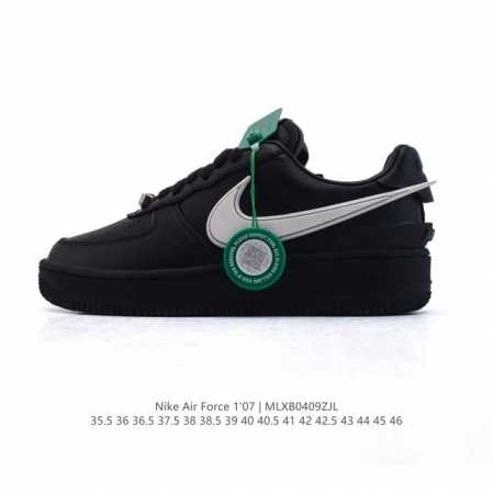公司级 耐克 空军一号 附赠Logo品牌清洁刷！Af1 低帮休闲板鞋 Ambush X Nk Air Force 1'07 Low Sp 空军一号联名标志性的S - 点击图像关闭