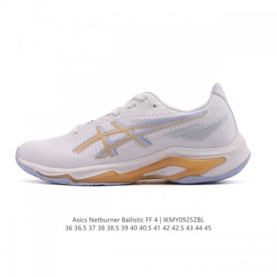 新品公司级 亚瑟士 Asics Netburner Ballistic Ff 4 舒适百搭简约时尚 低帮 训练鞋 男女款运动跑步鞋。亚瑟士 Asics Gel-