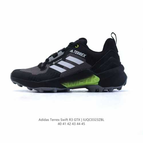 200 【公司级】阿迪达斯Adidas Terrex Swift R3 Gtx 男子低帮复古休闲鞋 高品质涉水 溯溪时尚潮流休闲运动鞋，阿迪联名鞋，户外新宠！！