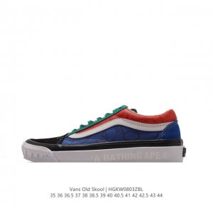 万斯 Vans Og Oid Skool百搭休闲低帮运动滑板鞋 。其实style 36就是现在风靡潮流的vans鞋款old Skool的og版本。历经岁月洗礼的