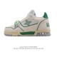 公司级 Lv Skate Sneaker 路易威登 2025年新款运动板鞋 蛇年限定 春夏秀场初次亮相，此次以粒面牛皮革焕新呈现。加垫鞋领和鞋舌援引滑板鞋设计，