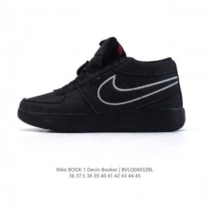 公司级 新品 耐克新款男女士运动鞋 厚底增高板鞋，Nikebook1Devinbooker签名球鞋时尚休闲运动篮球鞋。Devinbooker首双签名篮球鞋Nik