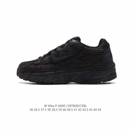 真标 耐克 Nike 男女子休闲运动鞋p-6000Premium 轻便舒适透气防滑缓震耐磨跑步鞋。P-6000 是一款植根于 2000 年代风格的混合款式，让人 - 点击图像关闭