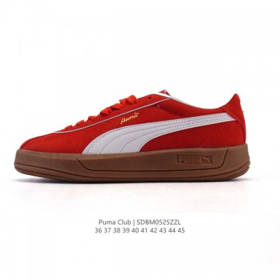 新品 puma 彪马 Club Klassika Sd 防滑 耐磨 低帮 系带 复古 运动休闲鞋 德训鞋 男女同款 穿起来还很舒服 轻便舒适 能应对的场景也很多