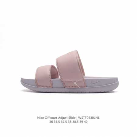 耐克 Nike Offcourt Adjust Slide 女子拖鞋缓震 夏季 一字拖 沙滩运动防水凉拖鞋 家居休闲拖鞋 类型：女鞋 尺码：36-40含半码 编 - 点击图像关闭