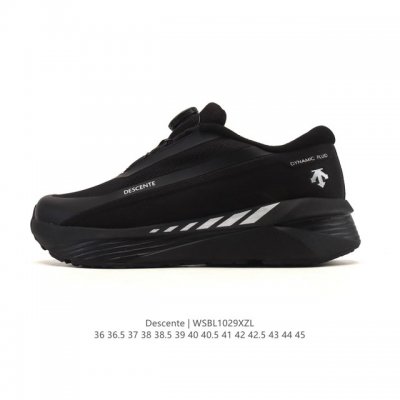 新品公司级 Descente Cron Racer 迪桑特休闲板鞋，男女同款设计，迪桑特Cron Racer系列是一款融合日系极简设计与功能科技的多场景休闲鞋，