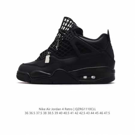 公司级 耐克 新款 Nike Air Jordan 4 Retro OG 中帮 迈克尔 乔丹AJ4代乔4 复古休闲运动文化篮球鞋。秉承轻量化的速度型篮球鞋设计思 - 点击图像关闭