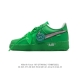 公司级 附赠送logo清洁刷 Af1耐克 Nike Air Force 1 ‘07 Low 空军一号厚底增高百搭休闲运动板鞋 路易威登联名 原楦头原纸板 打造纯