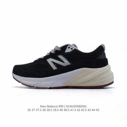 220 【公司级】New Balance 新百伦 Nb990 真标带半码 新百伦M990系列 Nb经典休闲运动慢跑鞋 简约舒适百搭时尚复古老爹鞋。990系列是N