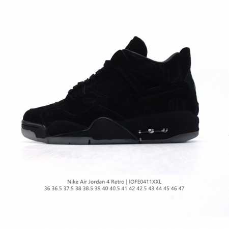 公司级 真标 耐克 Nike Air Jordan 4 Retro Og迈克尔 乔丹Aj4代乔4 中帮复古休闲运动文化篮球鞋。秉承轻量化的速度型篮球鞋设计思想完 - 点击图像关闭