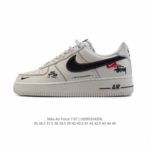 210 公司级 新款 Af1耐克 Nike Air Force 1 ‘07 Low 空军一号 气垫厚底增高百搭运动板鞋 原楦头原纸板 小白鞋 打造纯正空军版型，