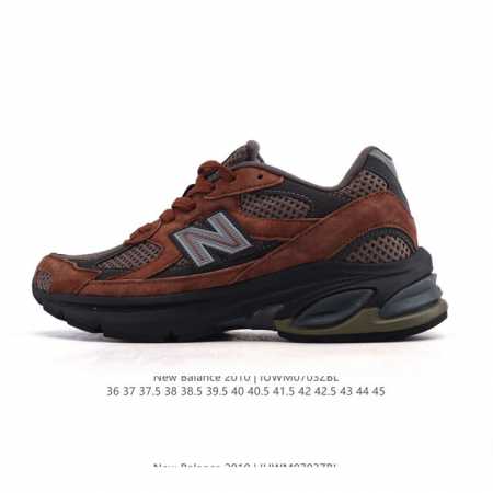 公司级 新百伦 New Balance2010英产做旧鞋款纯色绒运动鞋 厚底增高老爹鞋。此复刻经典鞋款，加入当下大热的户外元素，以曾经篮球鞋款型式样加以打造鞋款 - 点击图像关闭