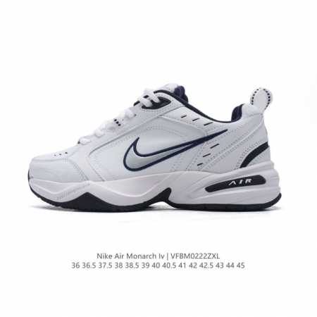 真标 耐克 Nike Air Monarch Iv男女子训练鞋厚底老爹鞋休闲复古运动鞋。Nike Air Monarch Iv 运动鞋为你打造出众的训练装备，耐 - 点击图像关闭