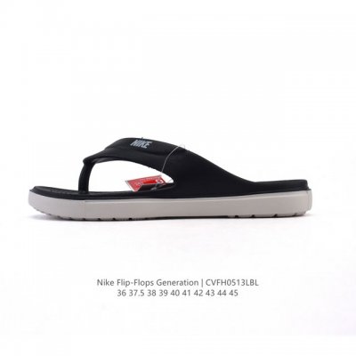 耐克 Nike Flip Flops Generation 情侣夏季沙滩涉水休闲百搭运动潮流人字拖凉拖鞋。 货号：Da2545 码数：36-45 编码：Cvfh