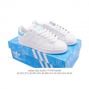 真标 阿迪达斯 Adidas 经典Y运动板鞋 新版本 Adidas Originals Stan Smith 厚底增高小白鞋！脚感新升级！整双鞋依旧是传统的低帮