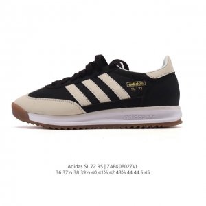 公司级 阿迪达斯Adidas Sl 72 Shoes 经典复古薄底运动鞋 T头鞋 三叶草复古休闲跑步鞋休闲运动鞋 这款经典运动鞋携复古型格，来访你的活力日常 采