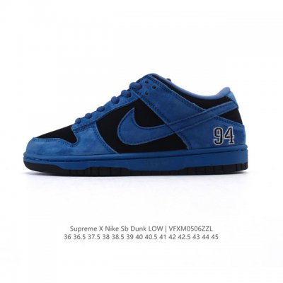 耐克 Nike Sb Dunk Low Pro 男女同款运动鞋复古板鞋。采用柔软皮革鞋面，经久耐穿，塑就如元年款 Dunk 般的复古质感。鞋头透气孔，搭配鞋口和
