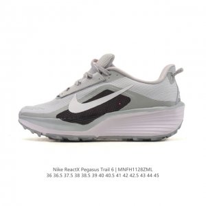 公司级 耐克 Nike Reactx pegasustrail6 男女同款越野跑步鞋夏新款耐克飞马该鞋款搭载出众回弹的 Reactx 泡绵中底，多种地面，皆可轻