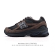 公司级 新百伦 New Balance2010英产做旧鞋款纯色绒运动鞋 厚底增高老爹鞋。此复刻经典鞋款，加入当下大热的户外元素，以曾经篮球鞋款型式样加以打造鞋款