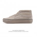 万斯Vans范斯 经典系列 Sk8-Mid 中帮帆布拼接鞋 休闲运动硫化板鞋 情侣鞋时尚复古男女鞋。类型：男女鞋码数：35-44含硫化编码：Edkw0722Zv