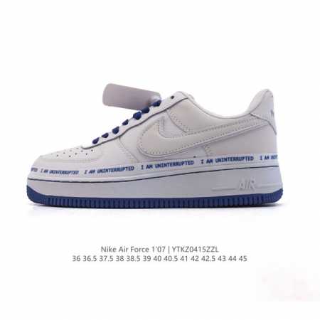 耐克 Nike Air Force 7 Low 2025新年新款 空军一号含气垫 小白鞋 低帮百搭厚底增高休闲运动板鞋。柔软、弹性十足的缓震性能和出色的中底设计 - 点击图像关闭