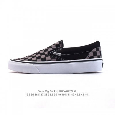 Vans范斯新品 Og Era Lx 防滑耐磨 男女同款低帮运动板鞋 帆布 棋盘格 潮流休闲运动鞋 小白鞋。工艺：硫化1:1 重量1:1、真标、原钢印、材质标、