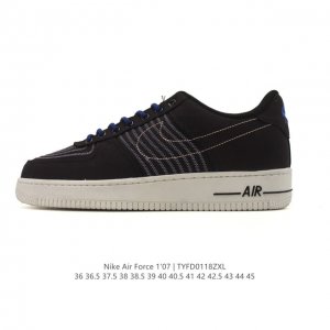 耐克 Nike Air Force 1 '07 Low 空军一号含气垫 低帮 小白鞋 百搭厚底增高休闲运动板鞋。柔软、弹性十足的缓震性能和出色的中底设计，横跨复