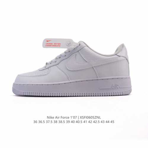 公司级 Af1耐克 Nike Air Force 1 ‘07 Low 空军一号 小白鞋 厚底增高百搭运动板鞋 原楦头原纸板 打造纯正空军版型，专注外贸渠道 全掌