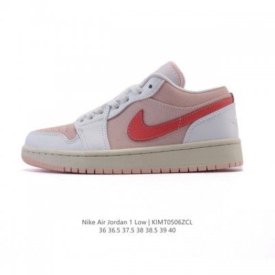 耐克 乔丹Air Jordan 1 Low Aj1 乔1 乔丹1代Aj1 低帮复古文化休闲运动篮球鞋，从1985 年面世的元年款汲取设计灵感，采用简洁大方的经典