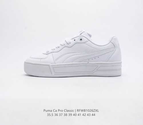 Puma Slipstream Lo Laces 彪马2023 秋冬新款 复古时尚厚底增高耐磨情侣休闲板鞋 码数 3 44 编码 Rfwb1026