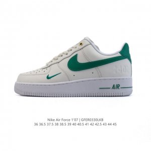 耐克 Nike Air Force 1 '07 Low 空军一号含气垫 小白鞋 2025年 蛇年新款 低帮百搭厚底增高休闲运动板鞋。柔软、弹性十足的缓震性能和出